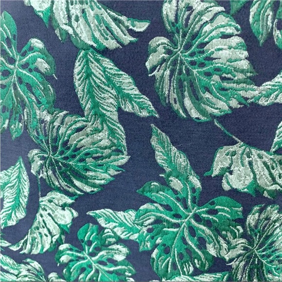 Sam Edelman Green Leaf Jacquard Dress - Picture 10 of 15